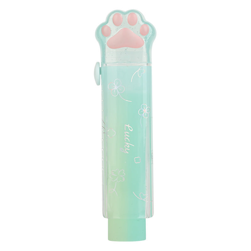 Wholesale PVC Cat Claw Push Pull Eraser